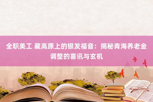 全职美工 藏高原上的银发福音：揭秘青海养老金调整的喜讯与玄机